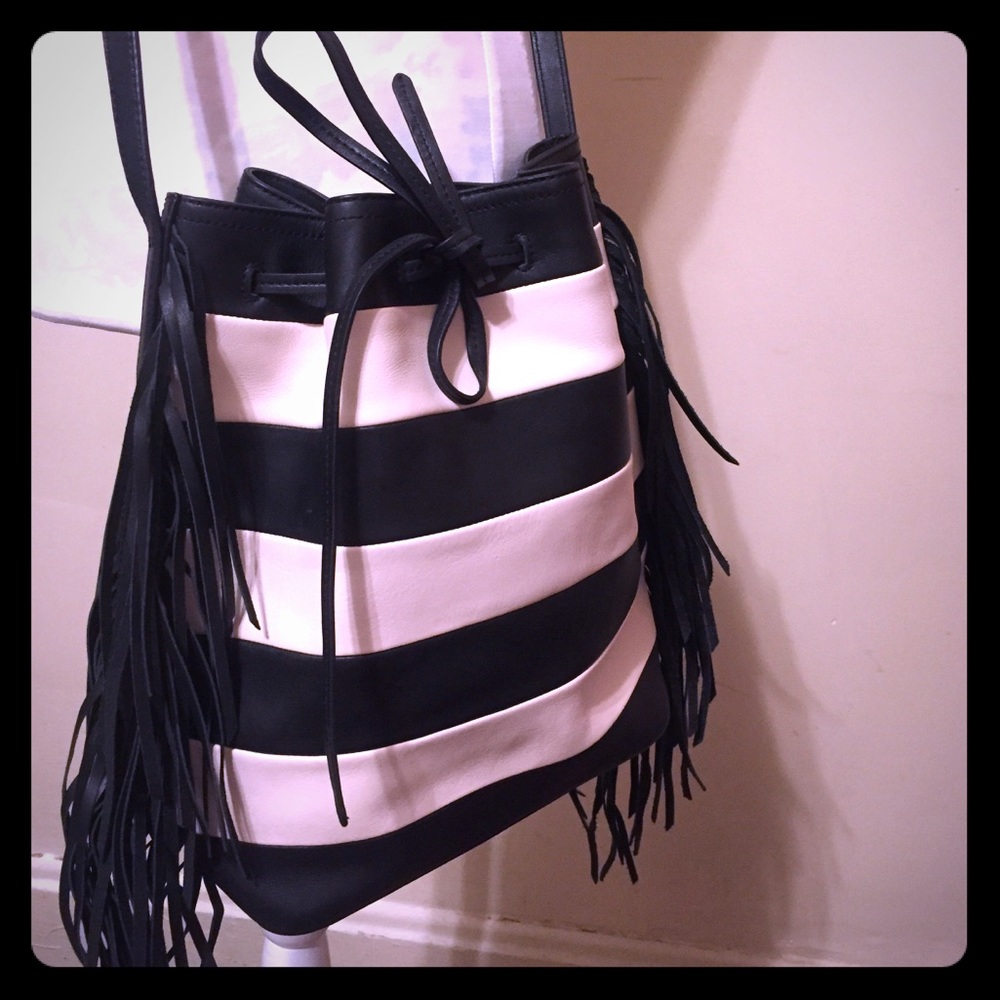 Ralph Lauren Polo Fringe Shoulder Bag
